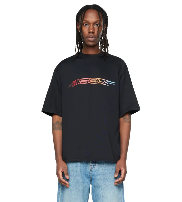 Four Lines Boxy T-Shirt Black made by FOUR Amsterdam