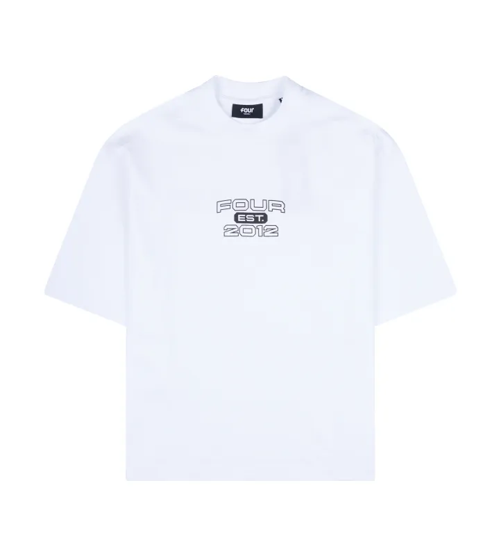 Bold Boxy T-shirt White made by FOUR Amsterdam