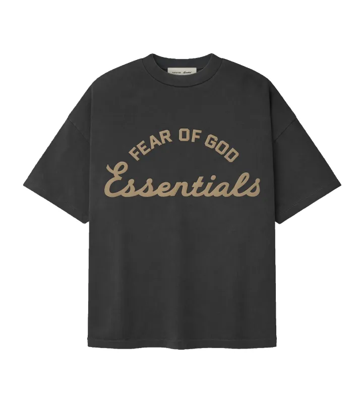 Fear of God Essentials Training 90s Tee in Faded Iron Grey made by Essentials
