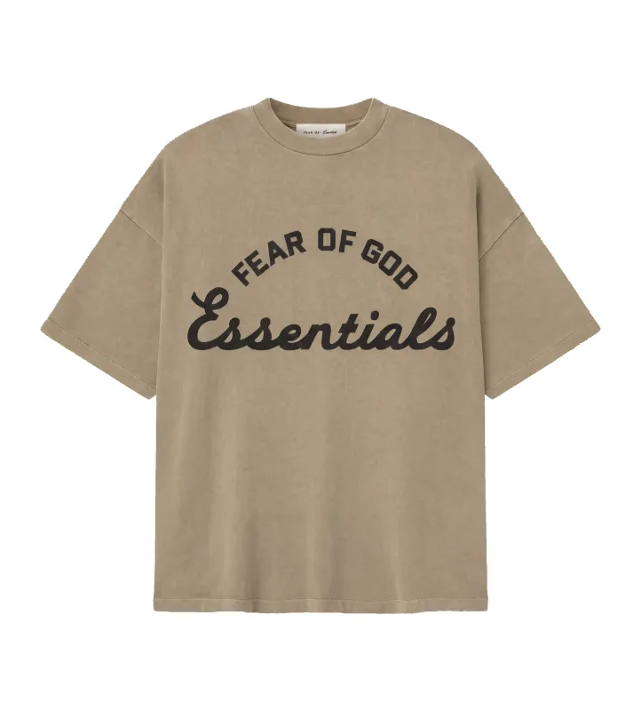 Fear of God Essentials Training 90s Tee in Faded Dune made by FOUR Amsterdam