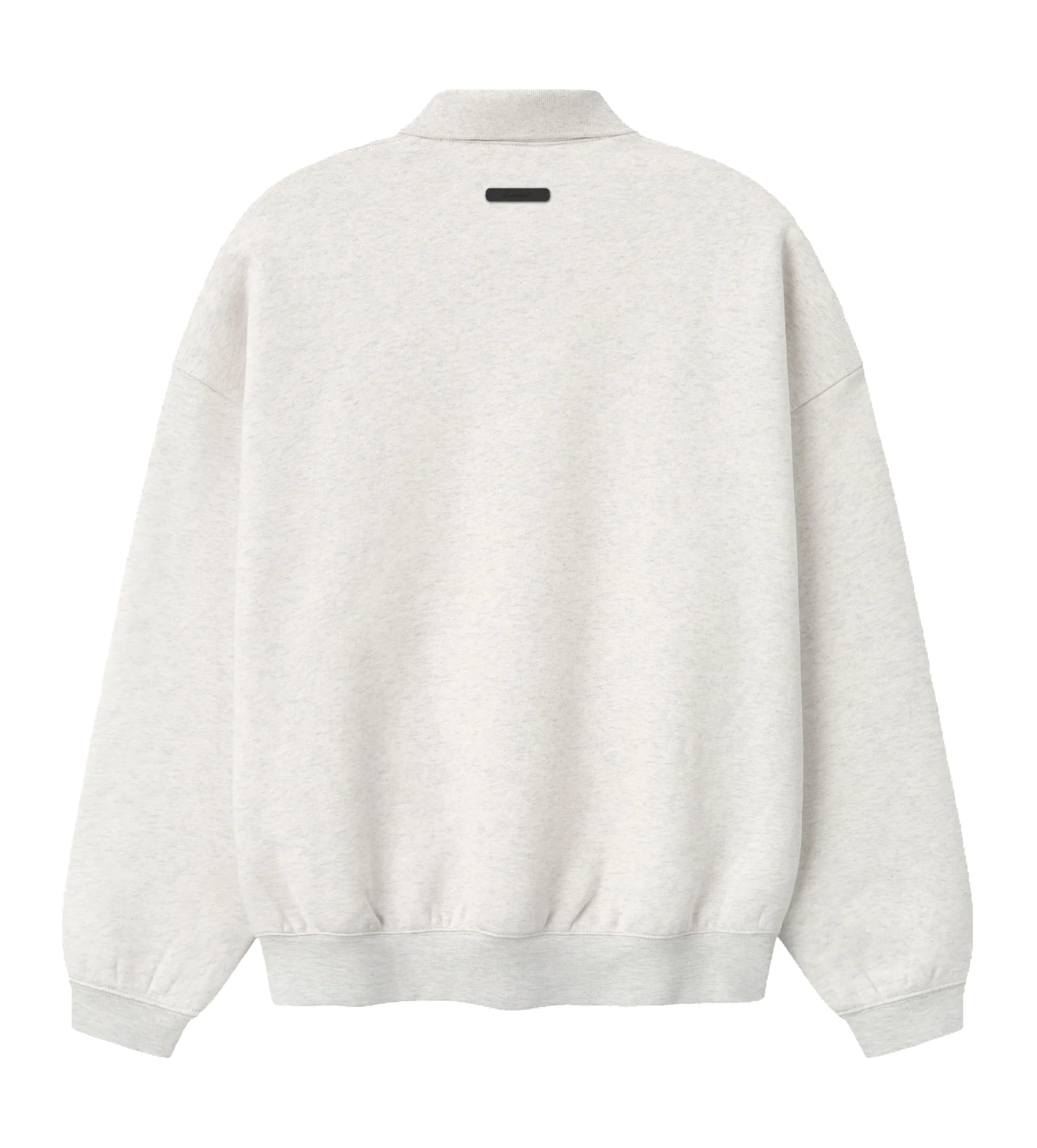 Fear of God Essentials Signature 90s Polo Sweatshirt in Oatmeal Heather sold by FOUR Amsterdam product image thumbnail 2