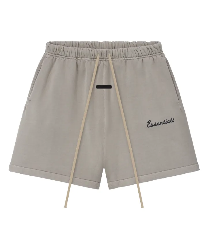 Fear of God Essentials Training Classic Sweatshort in Faded Seal made by Essentials