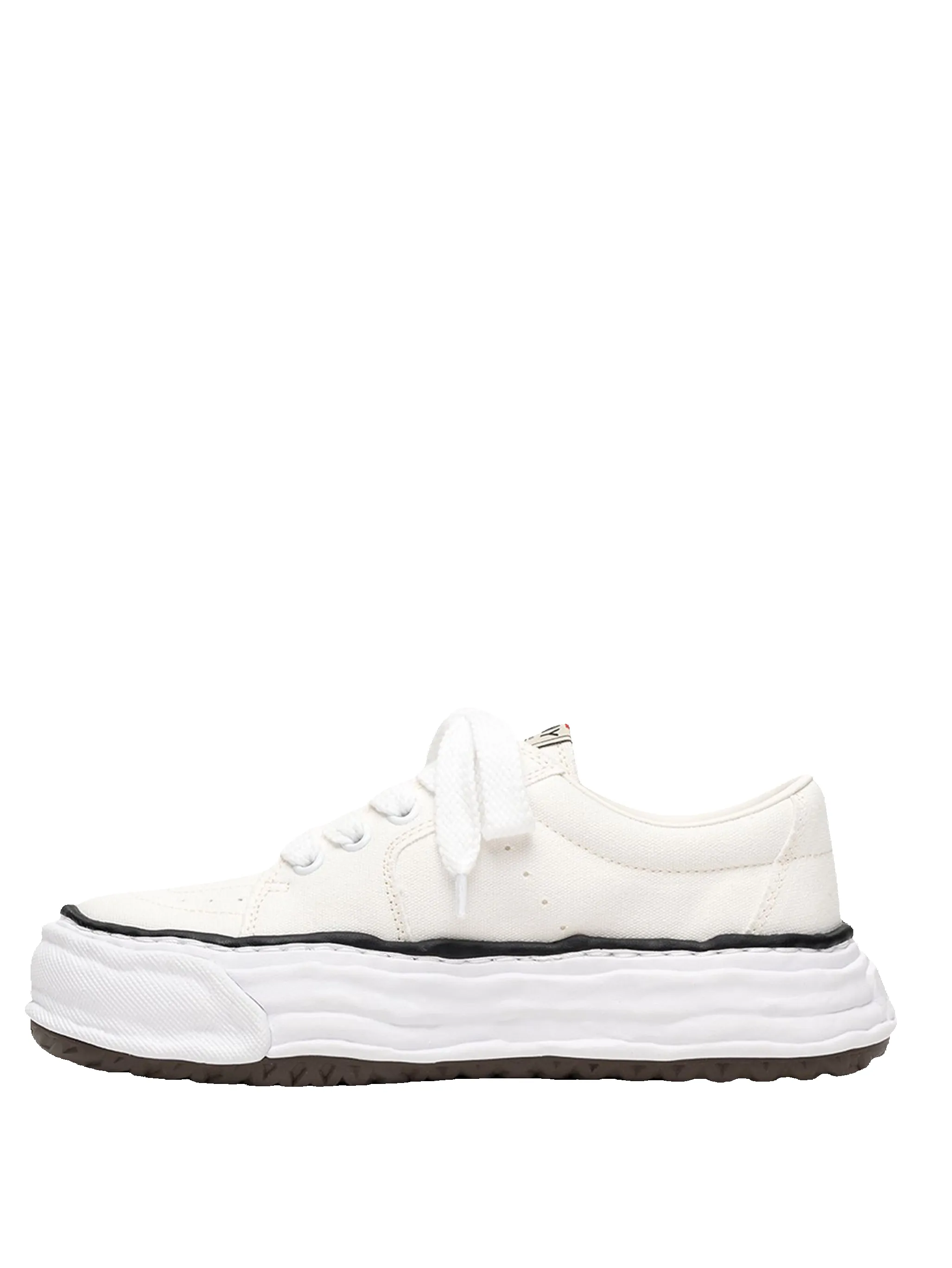 Maison MIHARA YASUHIRO "ERIC" OG Sole Canvas Low-Top Sneaker in White sold by FOUR Amsterdam product image thumbnail 2
