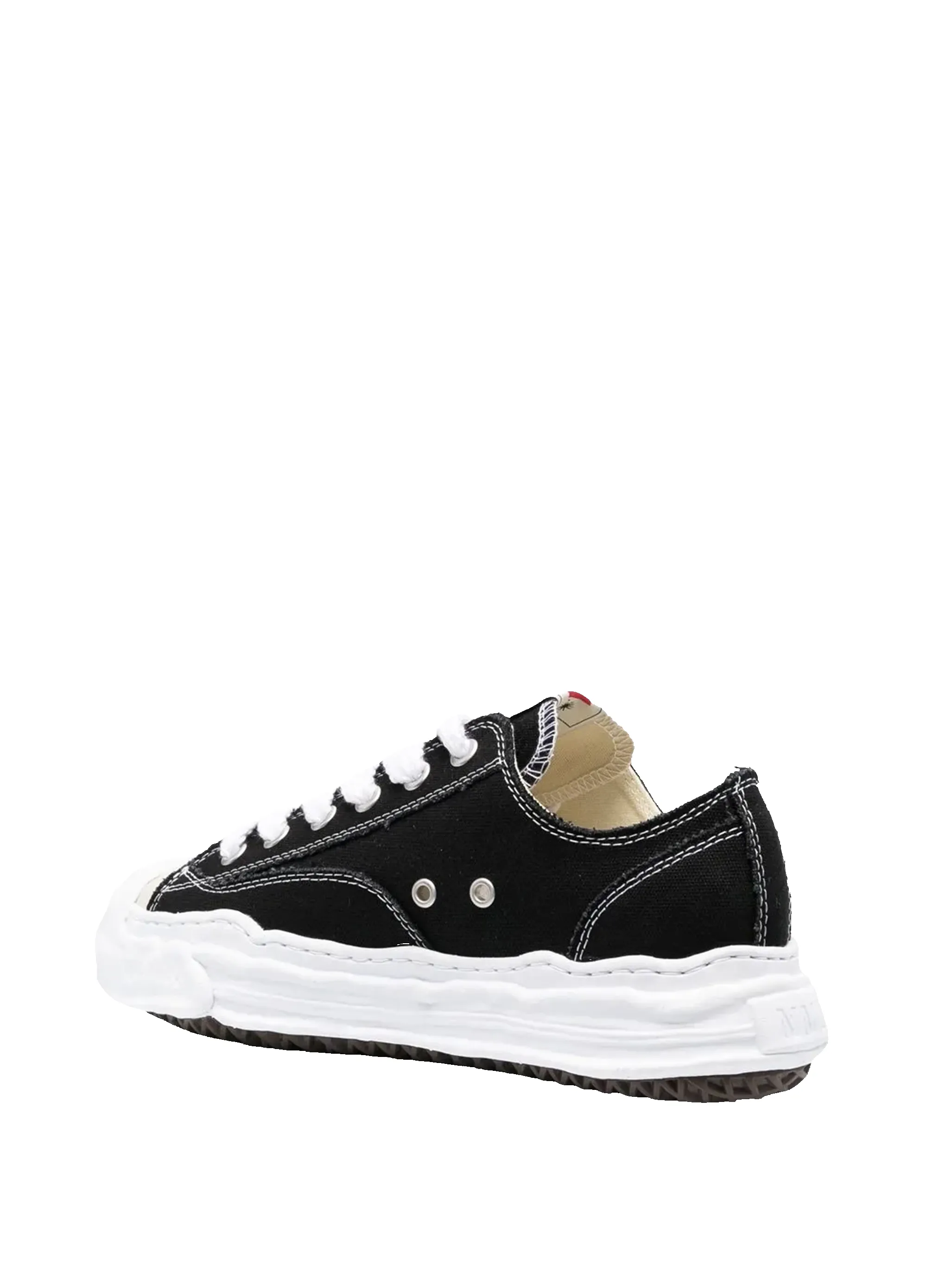 Hank Low-Top Sneakers in Black sold by FOUR Amsterdam product image thumbnail 3