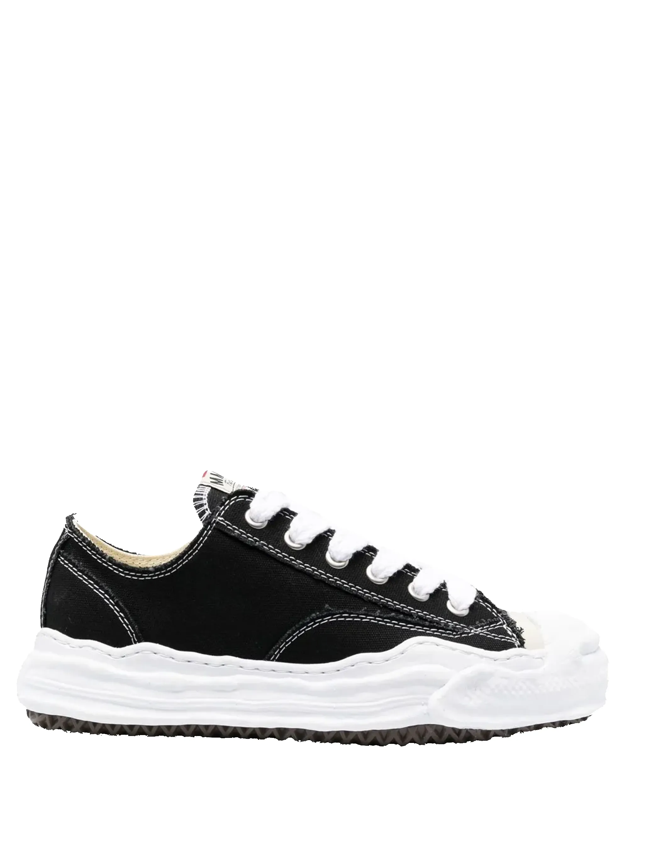 Hank Low-Top Sneakers in Black sold by FOUR Amsterdam
