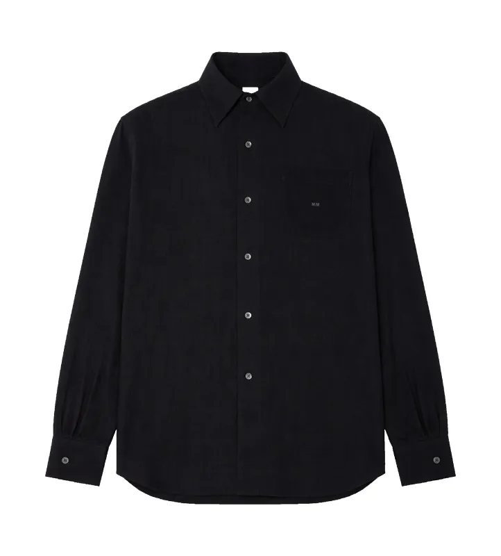 Maison Margiela Pocket Shirt in Black made by Maison Margiela