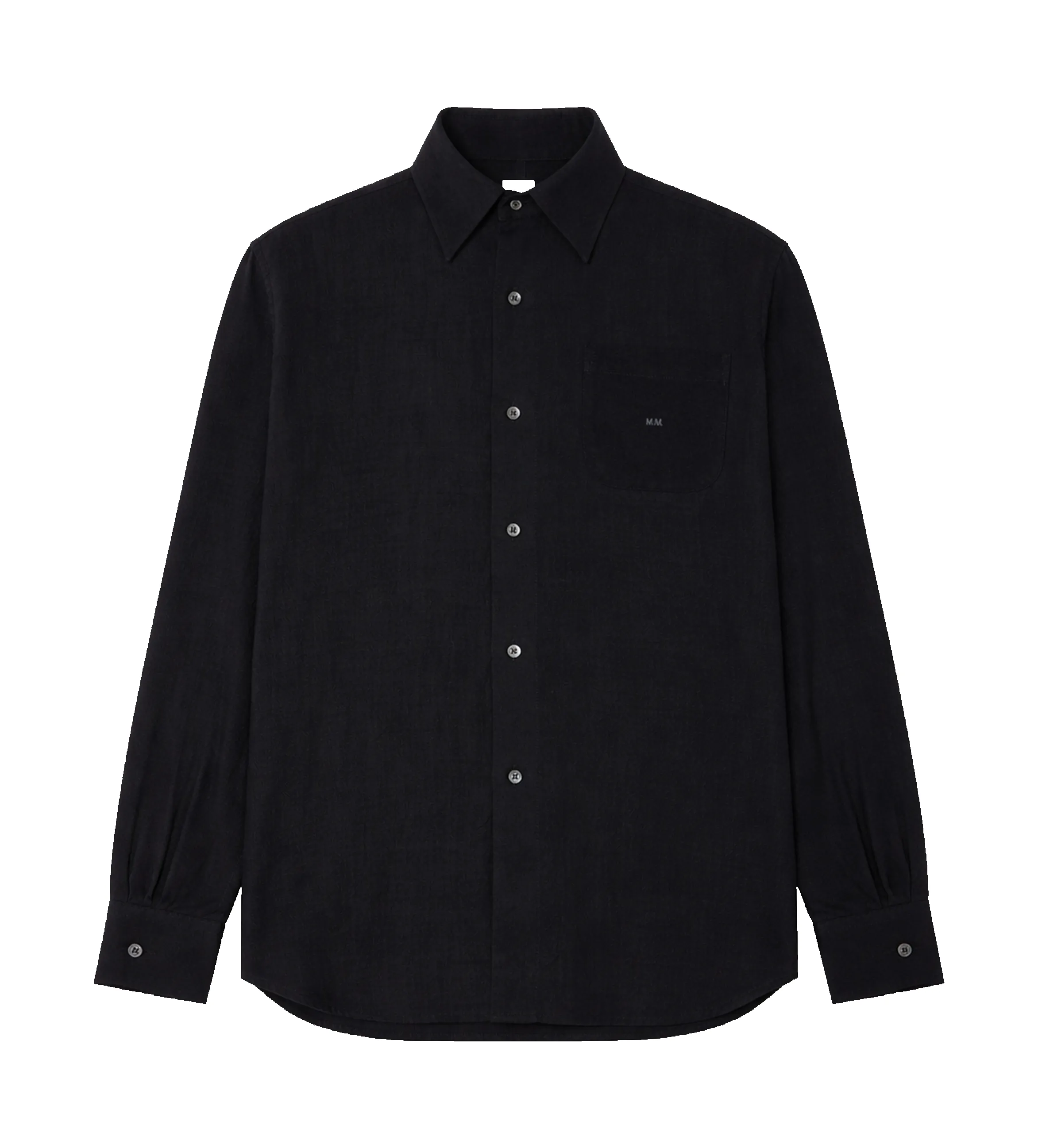 Maison Margiela Pocket Shirt in Black sold by FOUR Amsterdam
