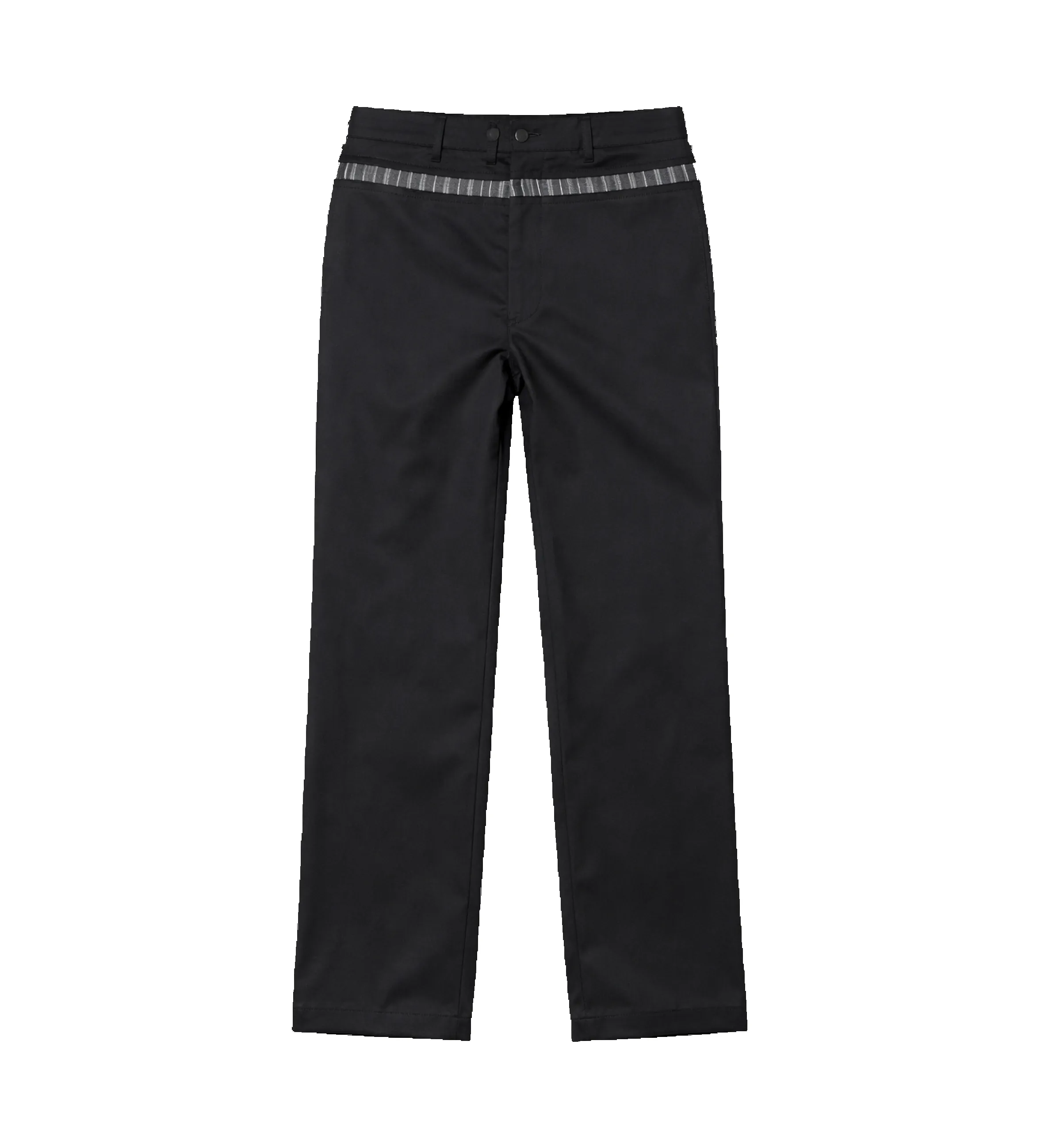 Maison Margiela Waxed Cotton Wide-Leg Trousers in Black sold by FOUR Amsterdam
