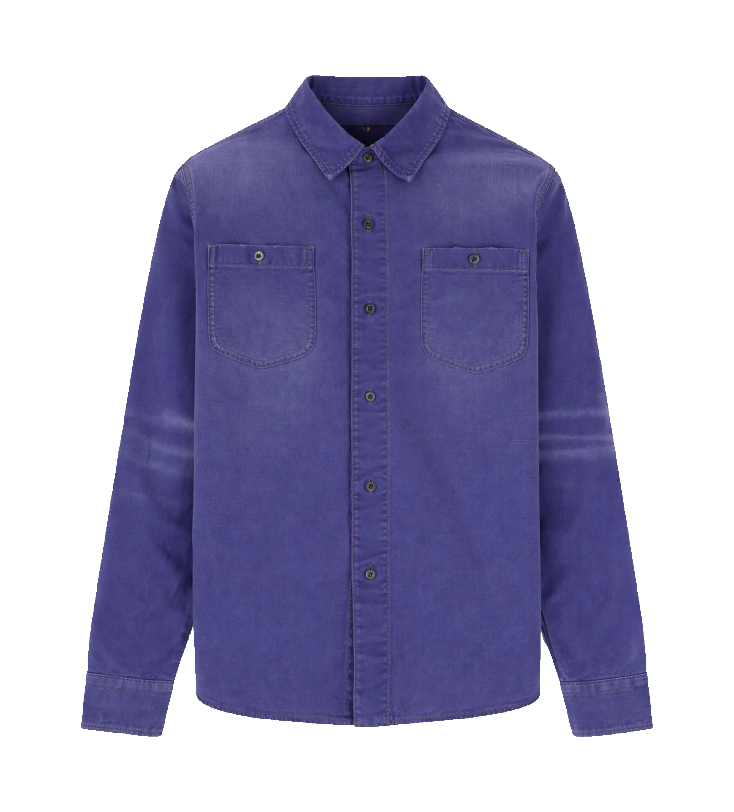 Prada Denim Twill Shirt in Indigo sold by FOUR Amsterdam