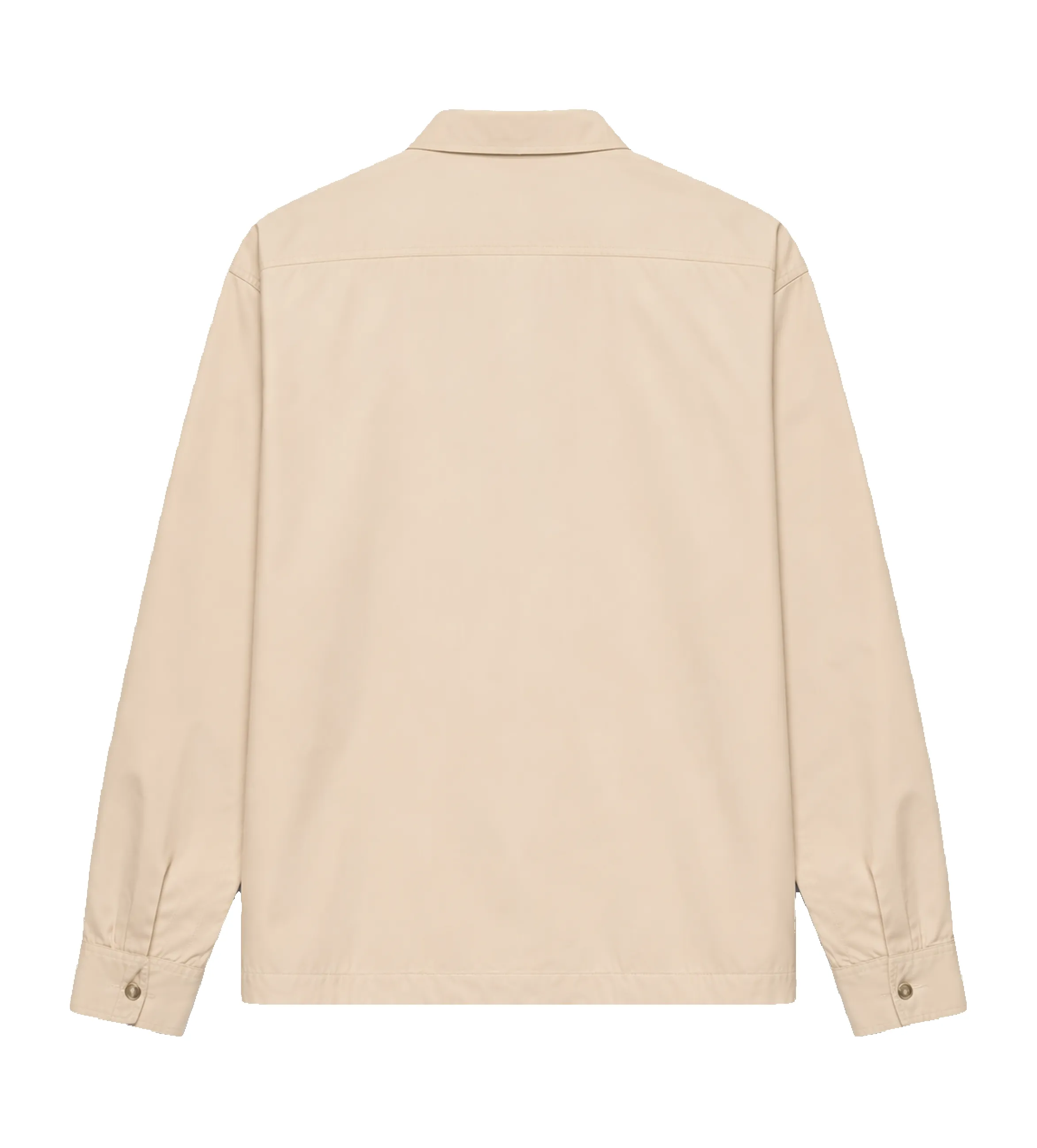 Prada Cotton ZIp Up Shirt in Sand Beige sold by FOUR Amsterdam product image thumbnail 2