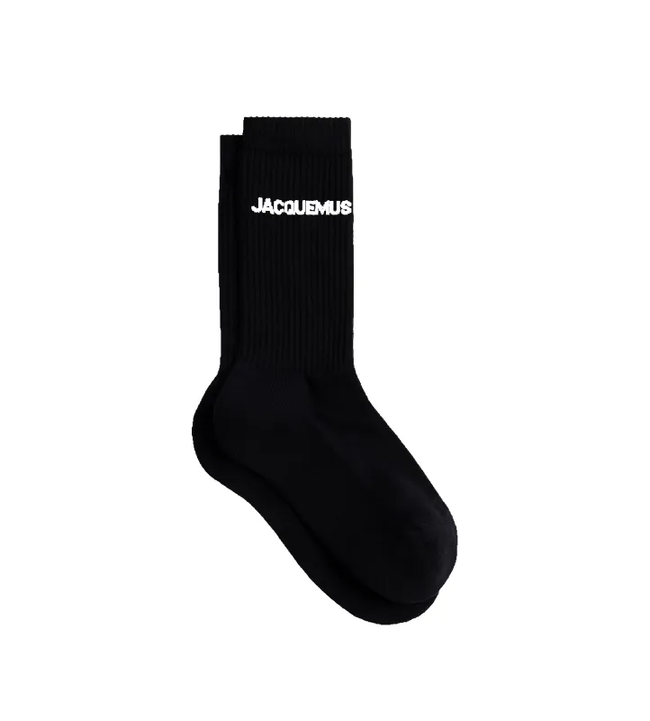 The Jacquemus Socks in Black made by FOUR Amsterdam