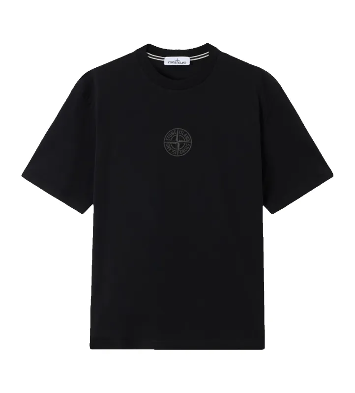 Camo Compass T-Shirt in Black made by Stone Island