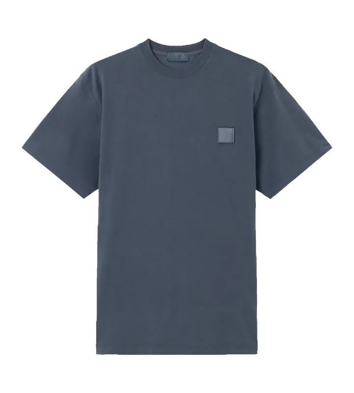Stone Island T-Shirt With Tonal Compass Patch in Slate Blue made by Stone Island