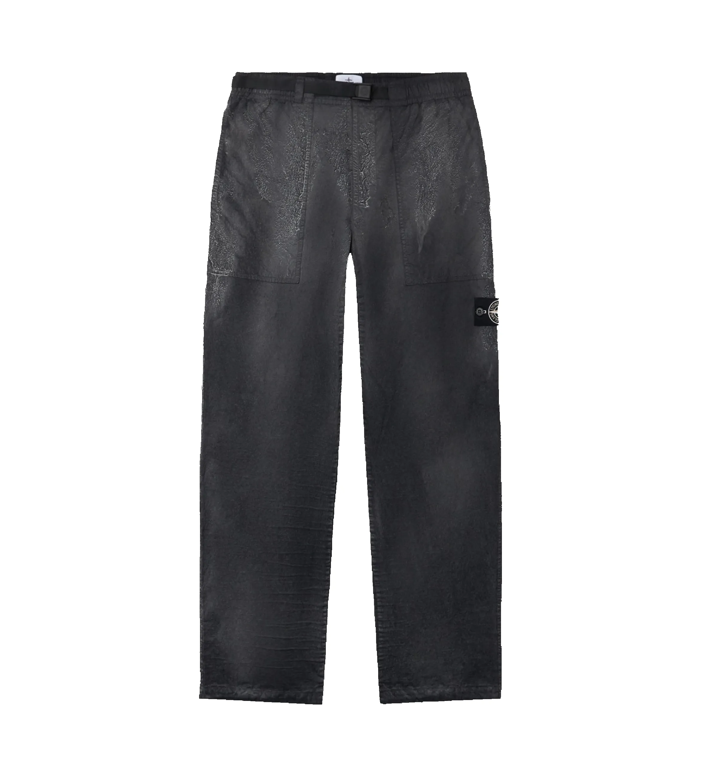 Reflective Fatigue Pants with Anti-Drop in Black sold by FOUR Amsterdam