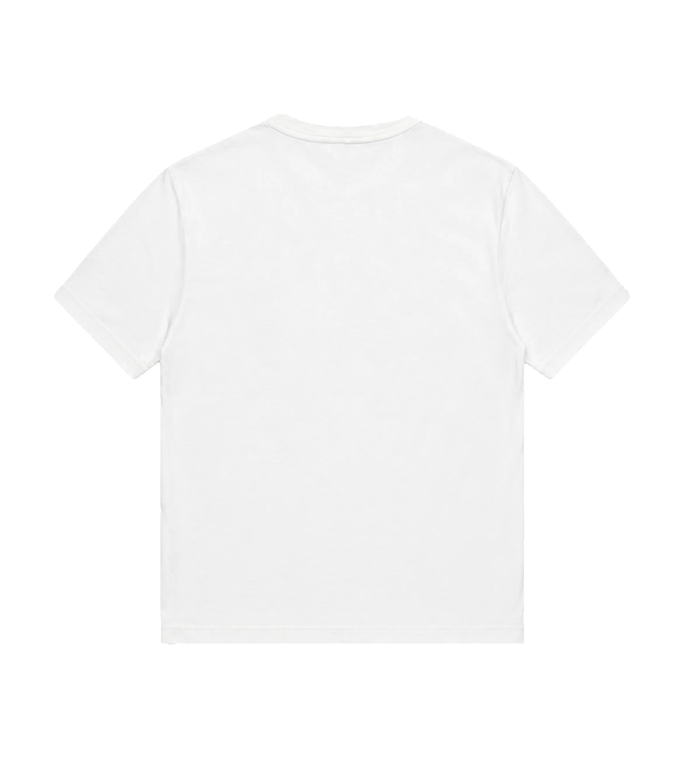 Moncler Tricolor Logo Embroidery T-shirt in White sold by FOUR Amsterdam product image thumbnail 2