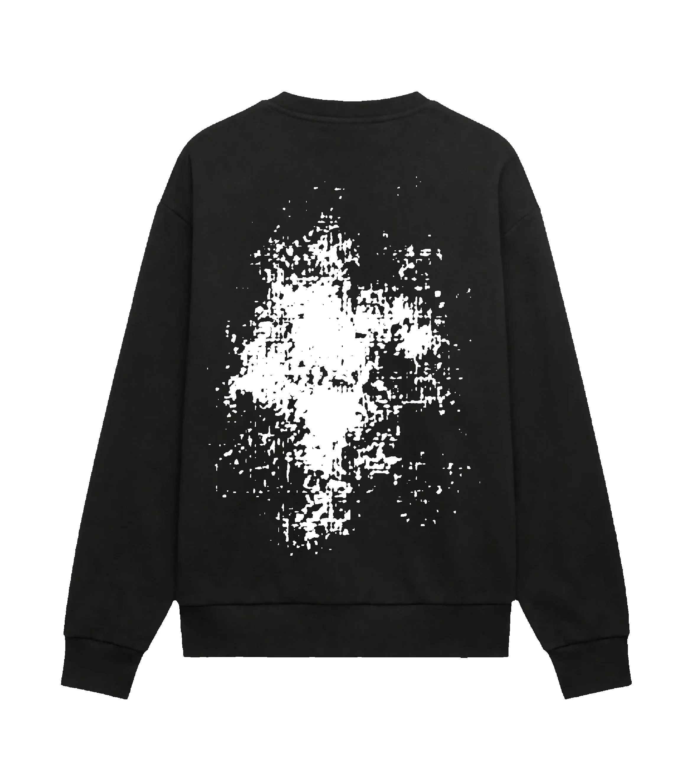 Technical Cotton Sweatshirt in Black sold by FOUR Amsterdam product image thumbnail 2