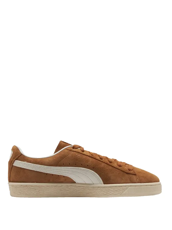 Suede Charles F. Stead V in Honey Butter / Puma White made by Puma