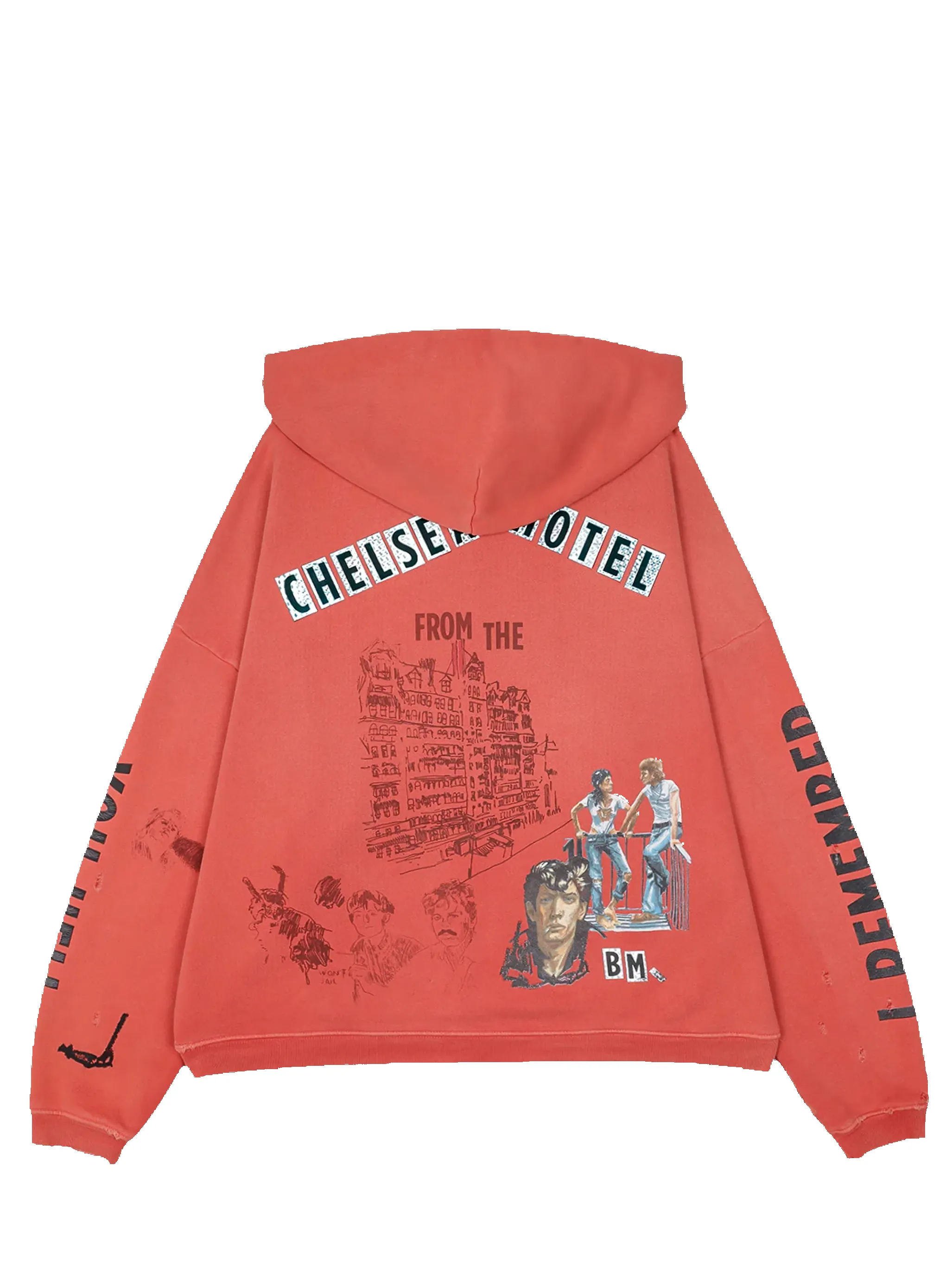 Paly Chelseay Hotel Hoodie in Red sold by FOUR Amsterdam product image thumbnail 2