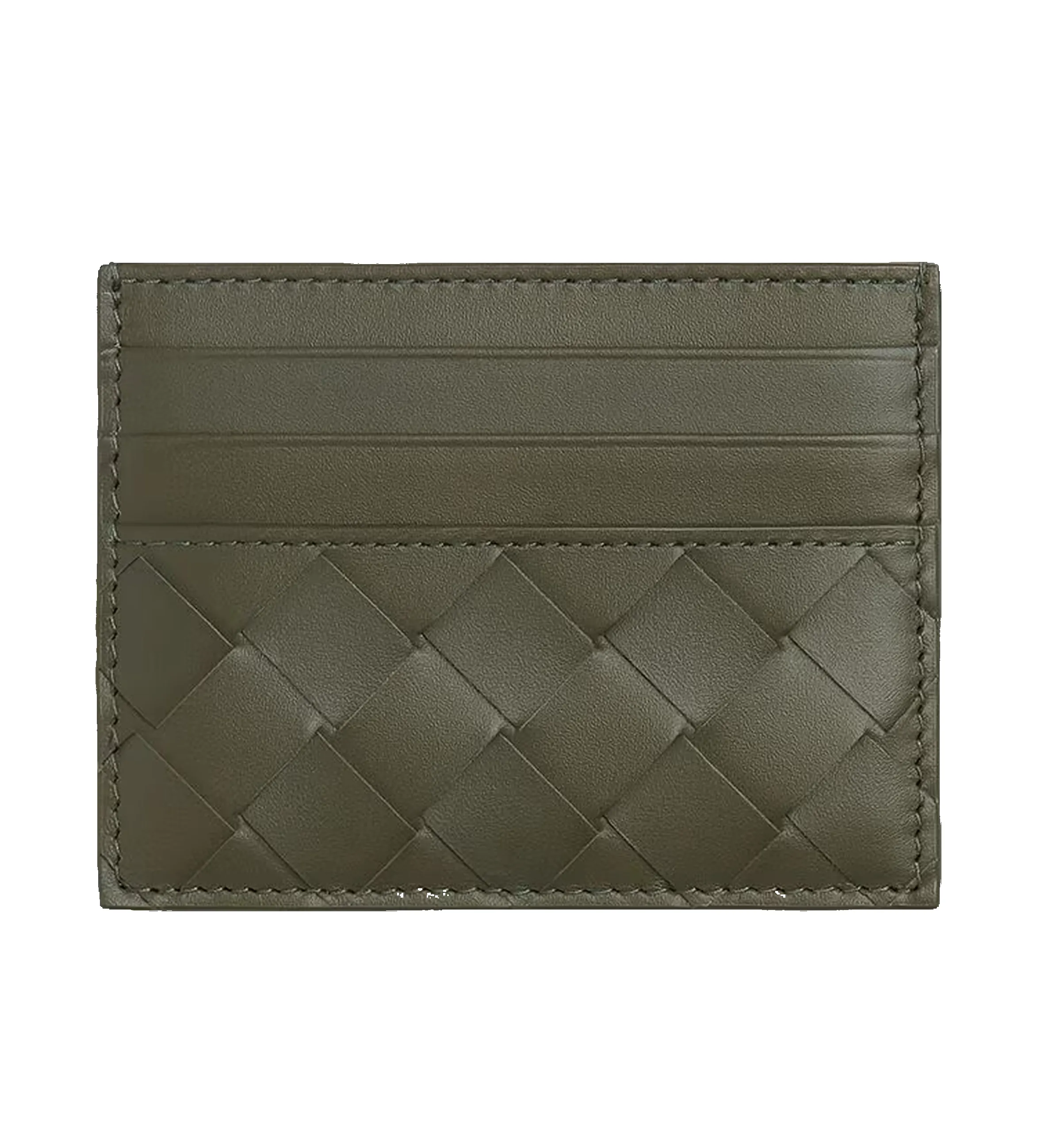 Bottega Veneta Intrecciato Credit Card Case in Crocodile sold by FOUR Amsterdam