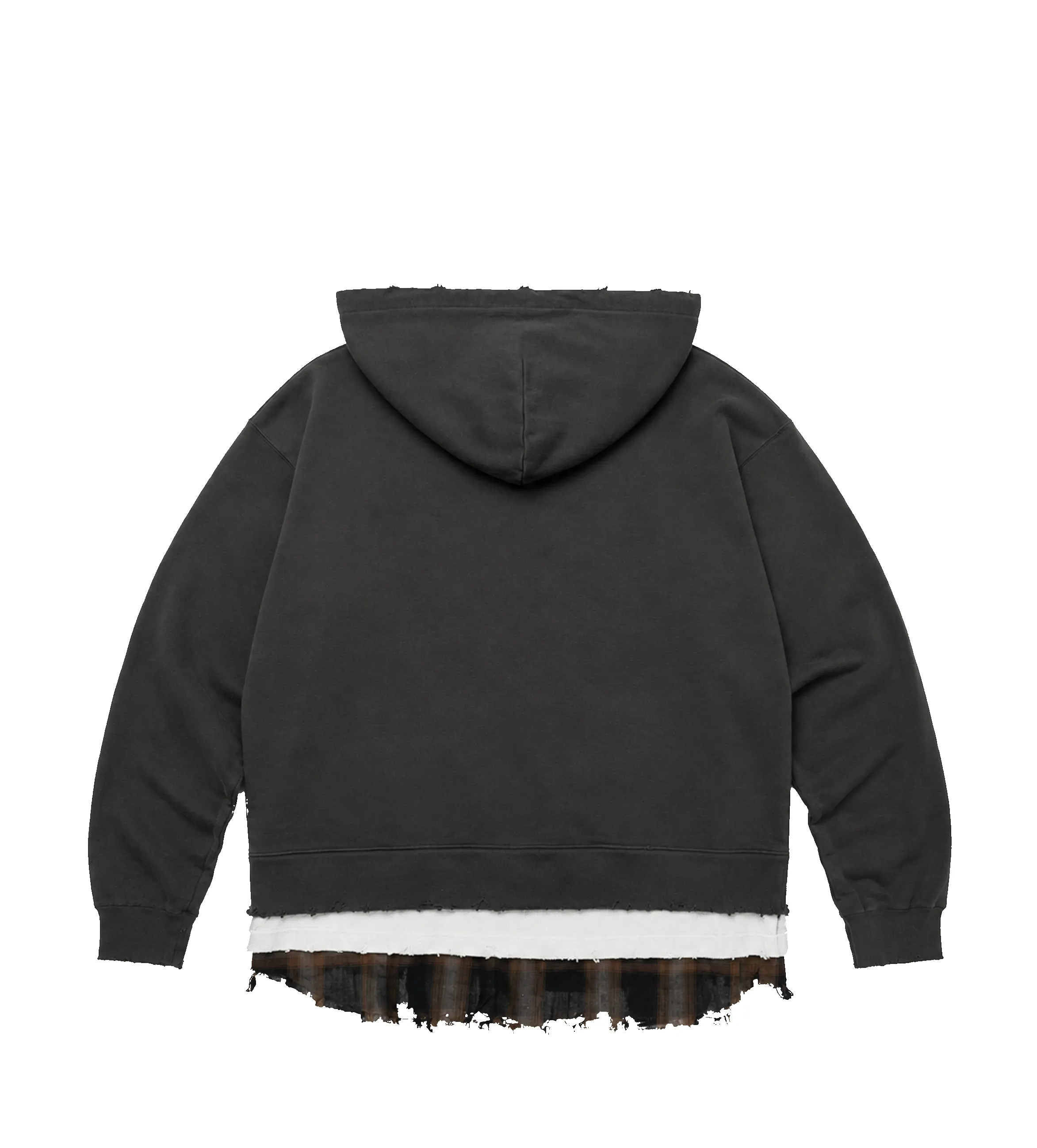 Triple Layered Hoodie in Black sold by FOUR Amsterdam product image thumbnail 2