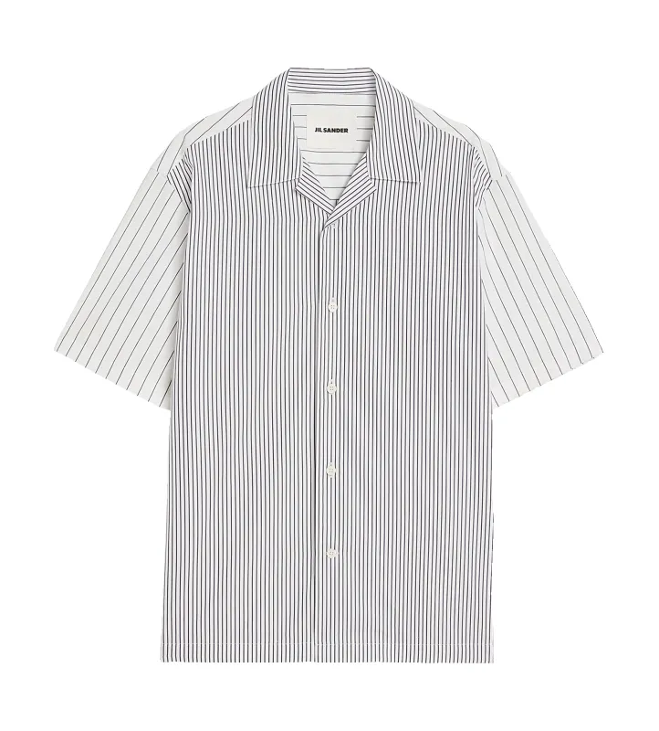 Jil Sander Lightweight Cotton Shirt in White made by Jil Sander