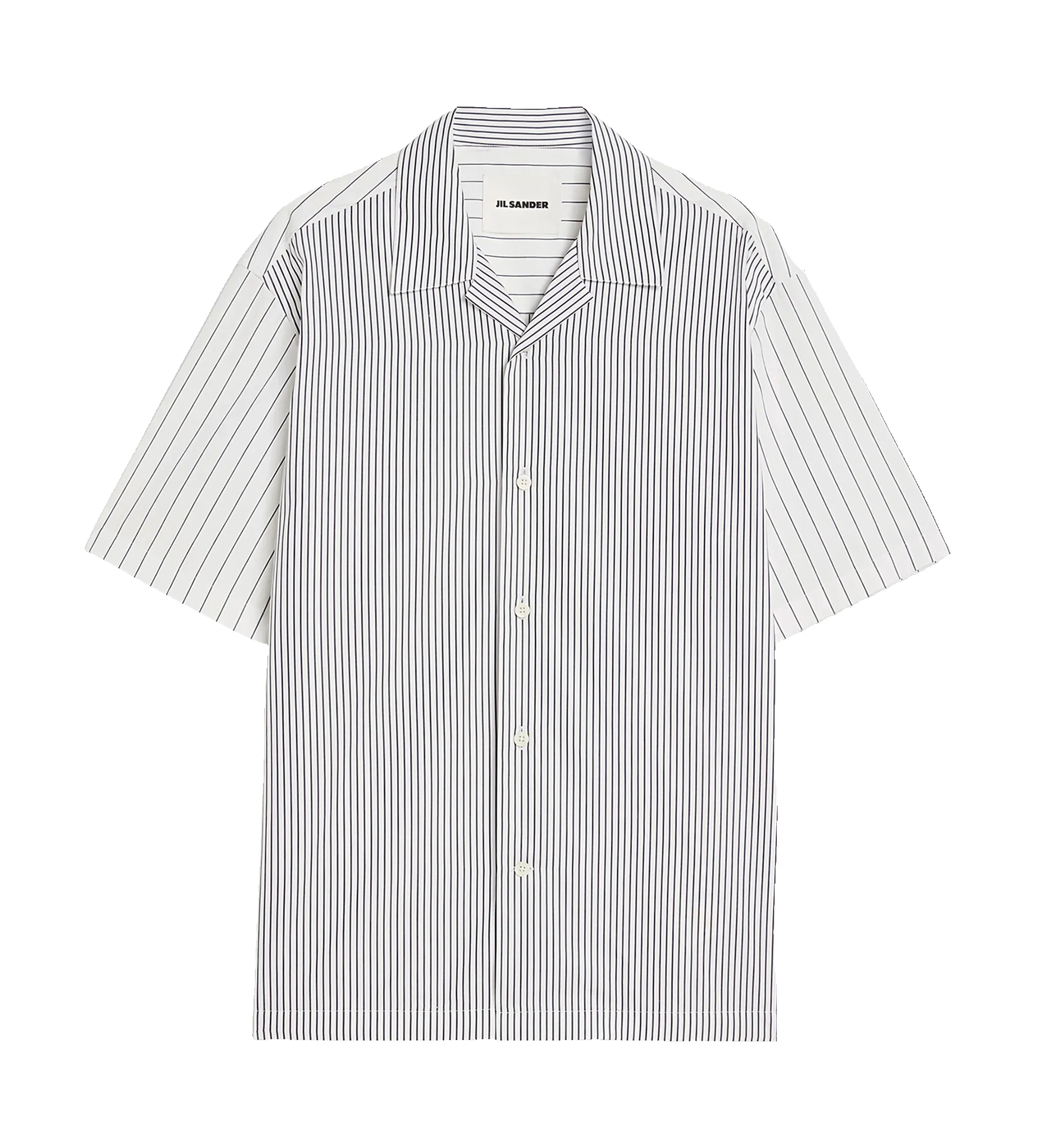 Jil Sander Lightweight Cotton Shirt in White sold by FOUR Amsterdam