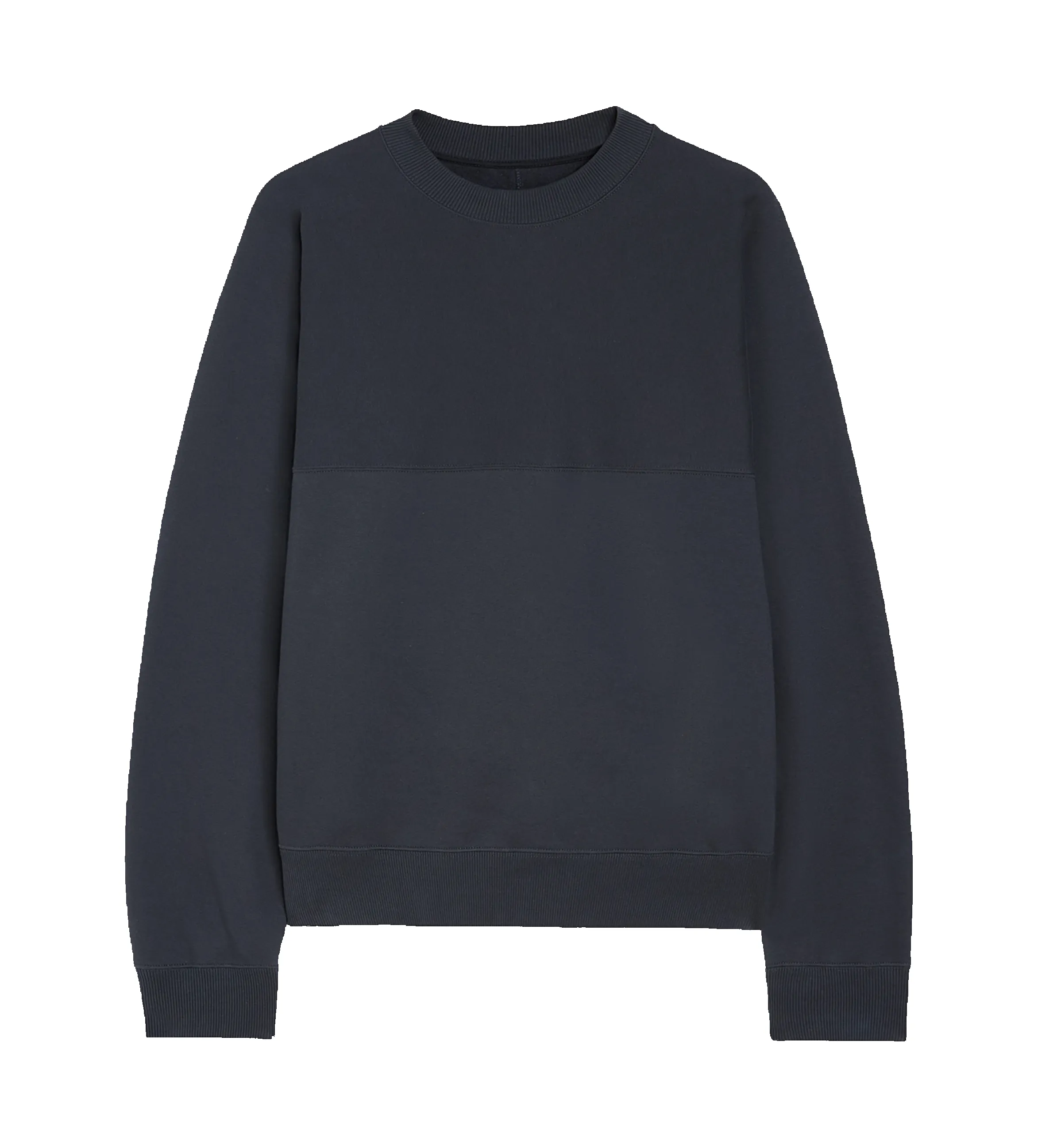 Jil Sander Cotton Terry Sweatshirt in Navy sold by FOUR Amsterdam product image thumbnail 2