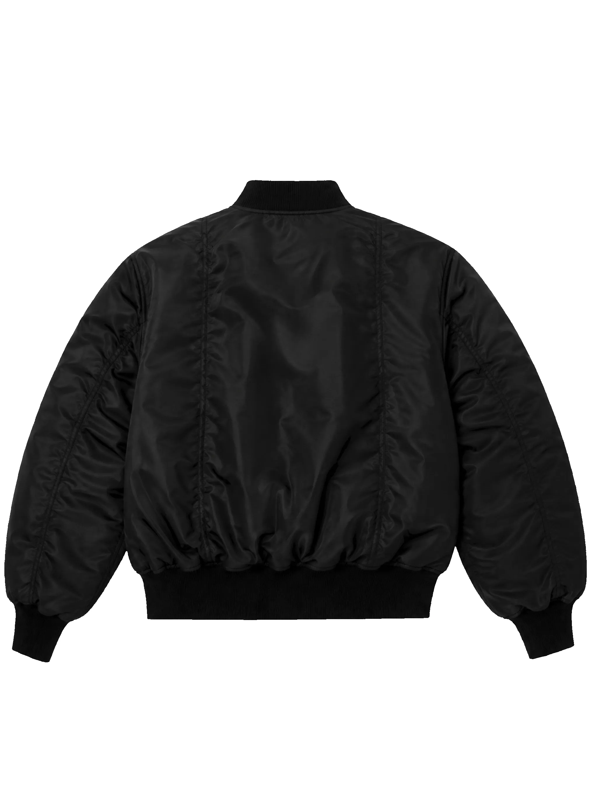 Core Logo Bomber Jacket in Black sold by FOUR Amsterdam product image thumbnail 2
