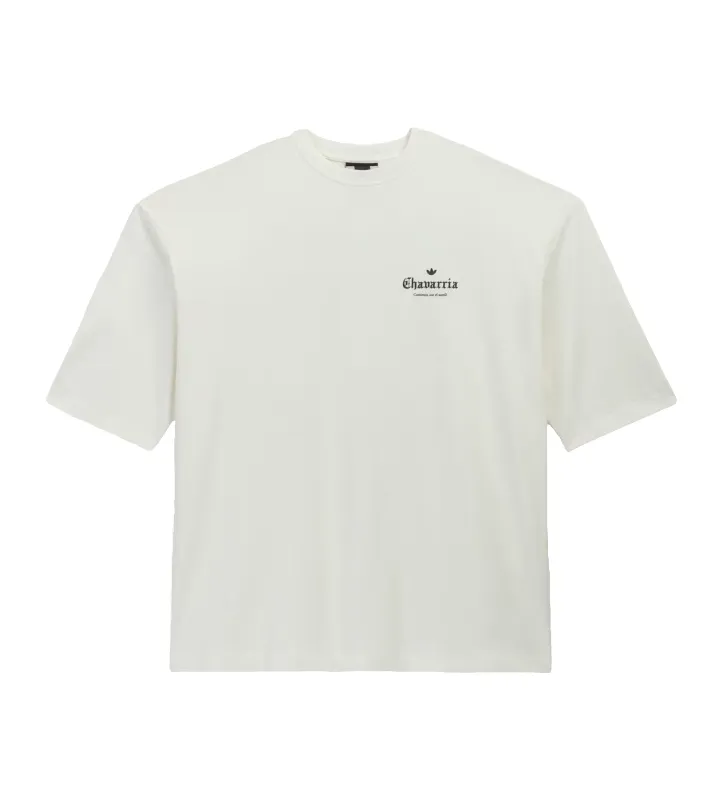 Willy Chavarria Graphic T-shirt in White made by Adidas