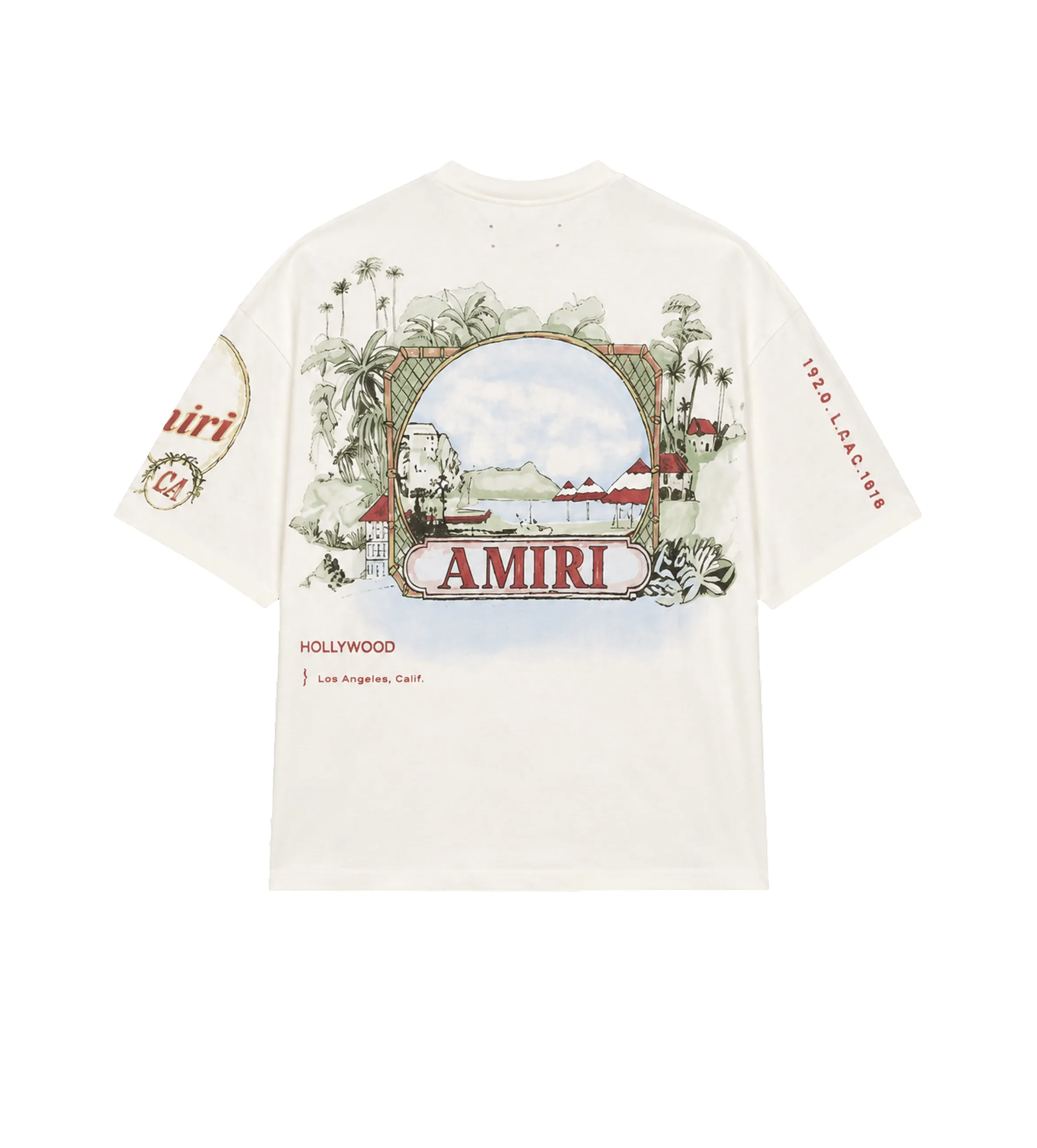 Vista HJ Skater T-Shirt in Ivory sold by FOUR Amsterdam product image thumbnail 2