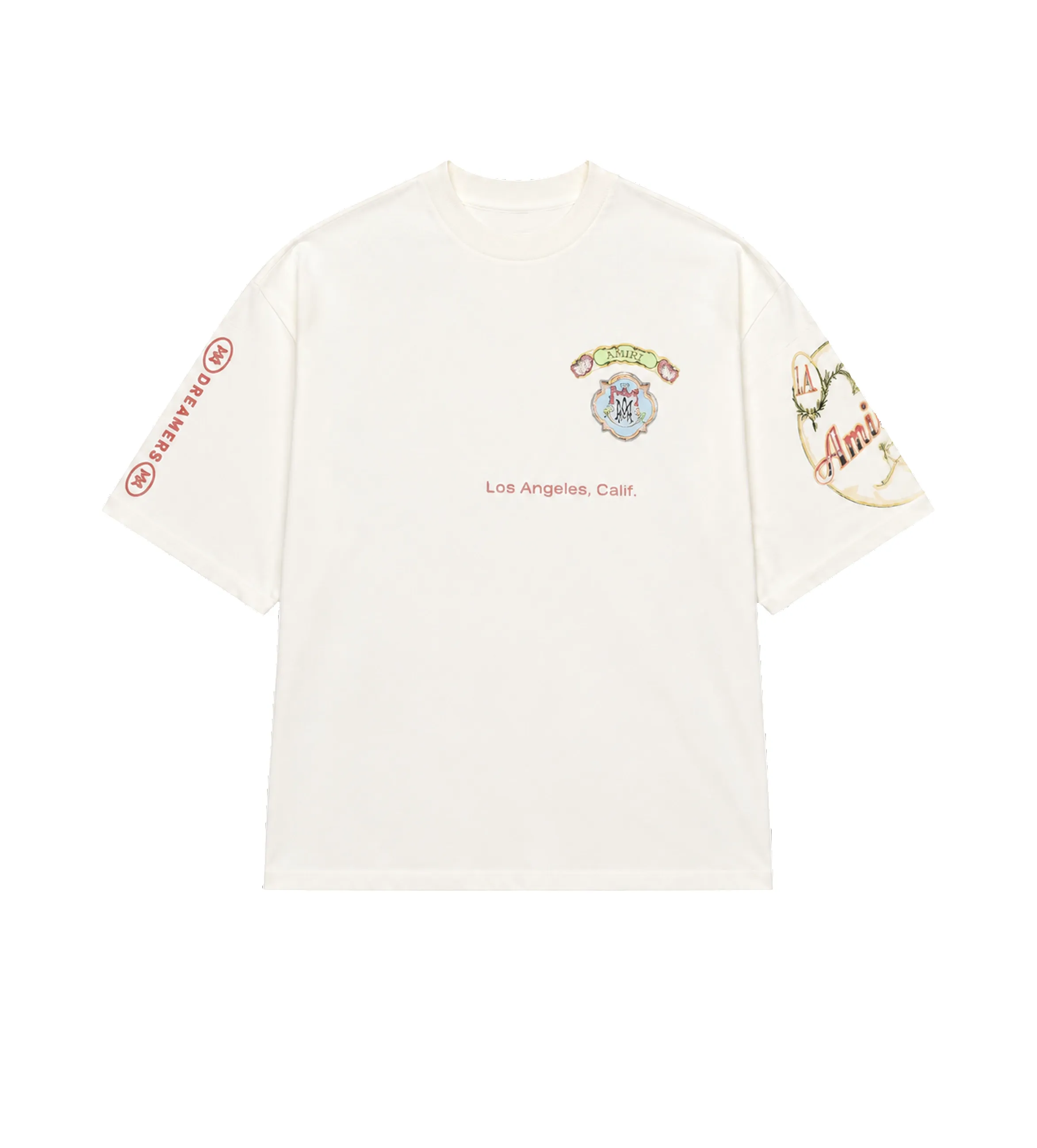 Vista HJ Skater T-Shirt in Ivory sold by FOUR Amsterdam