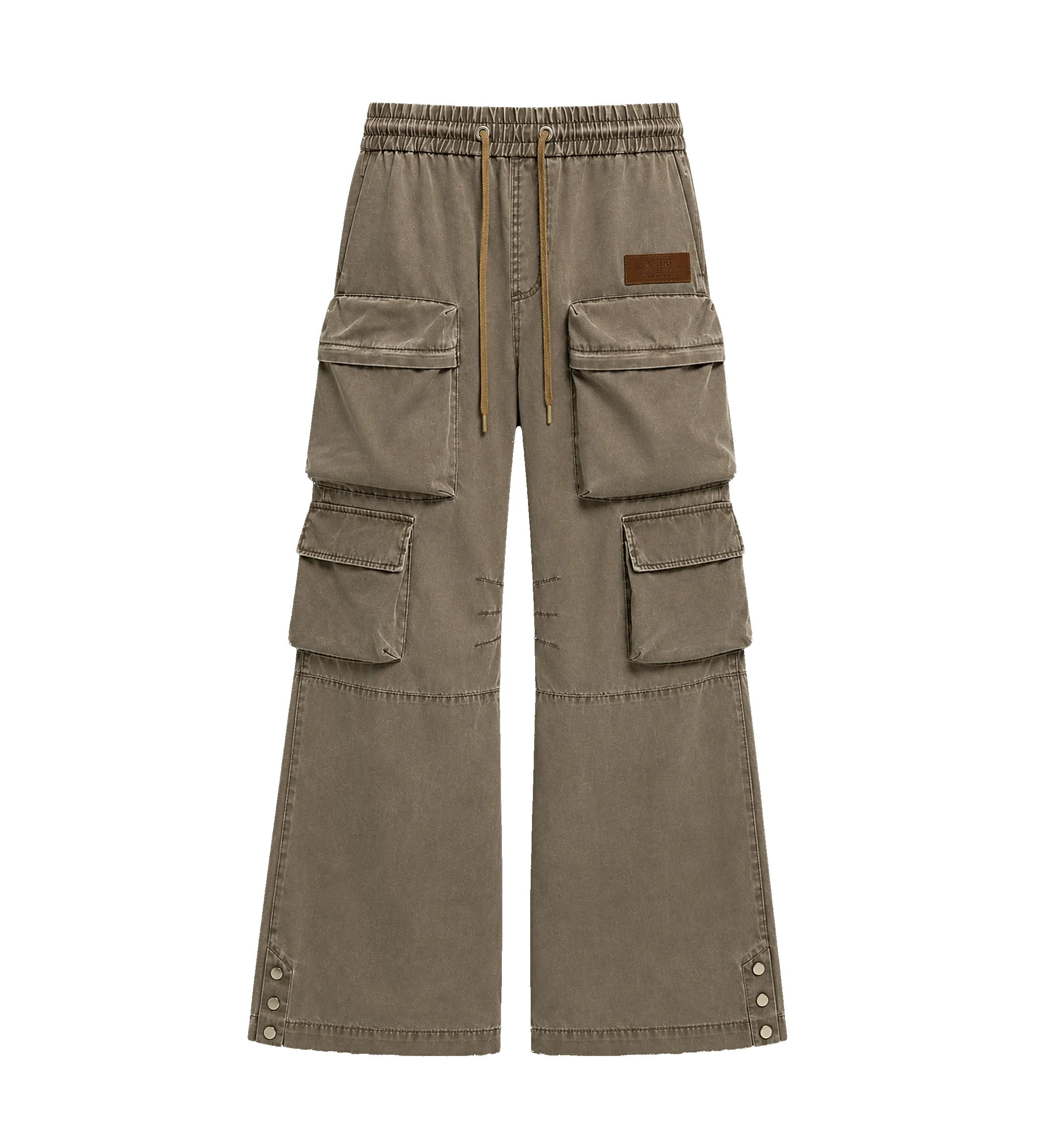 Drawstring Cargo Pant in Espresso sold by FOUR Amsterdam