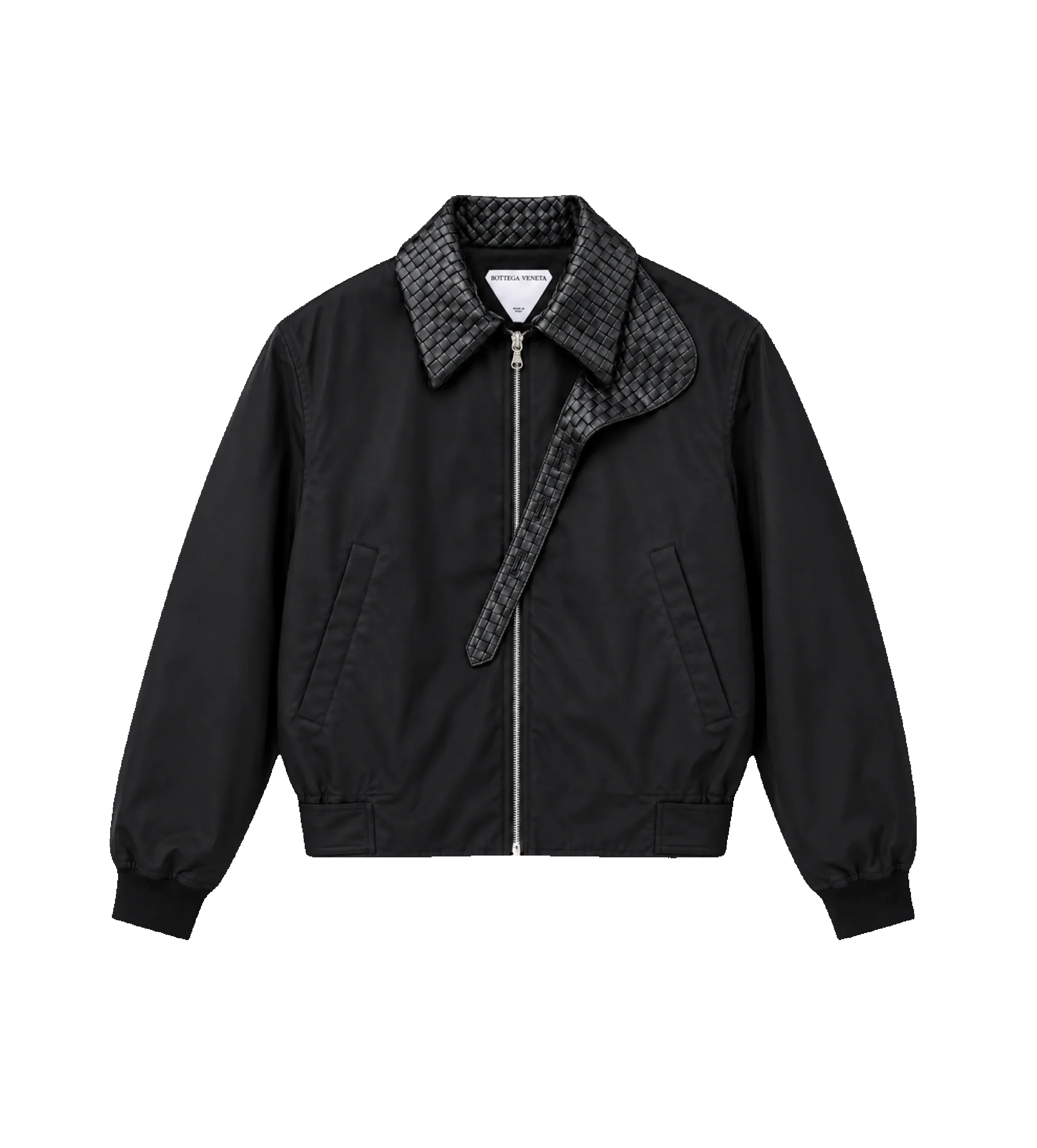 Nylon Cotton Tech Twill Blouson Black sold by FOUR Amsterdam
