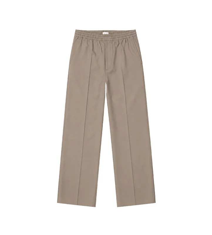 Light wool grain de poudre in Desert Taupe made by Bottega Veneta