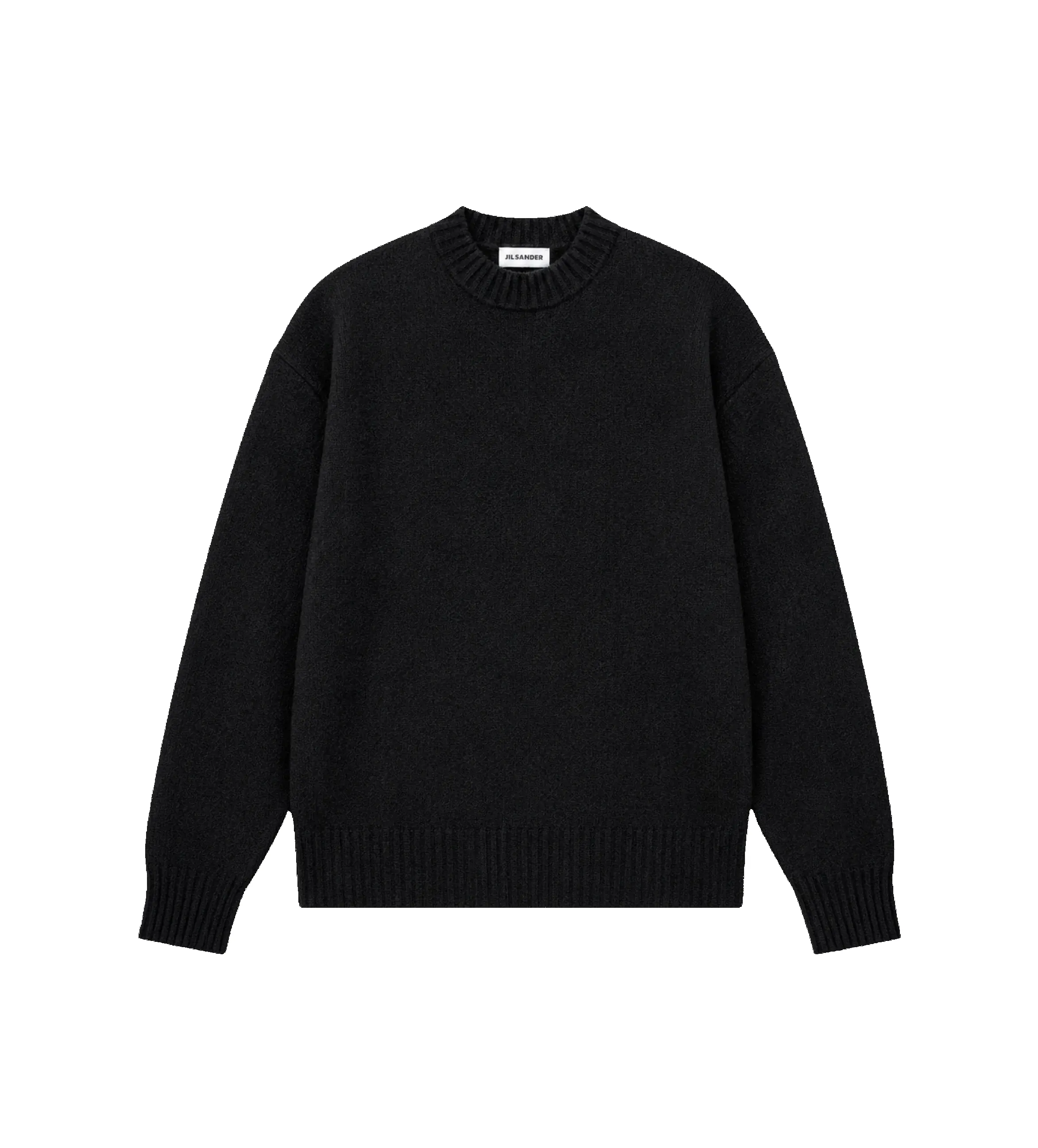 Crewneck Knitted Jumper Black sold by FOUR Amsterdam