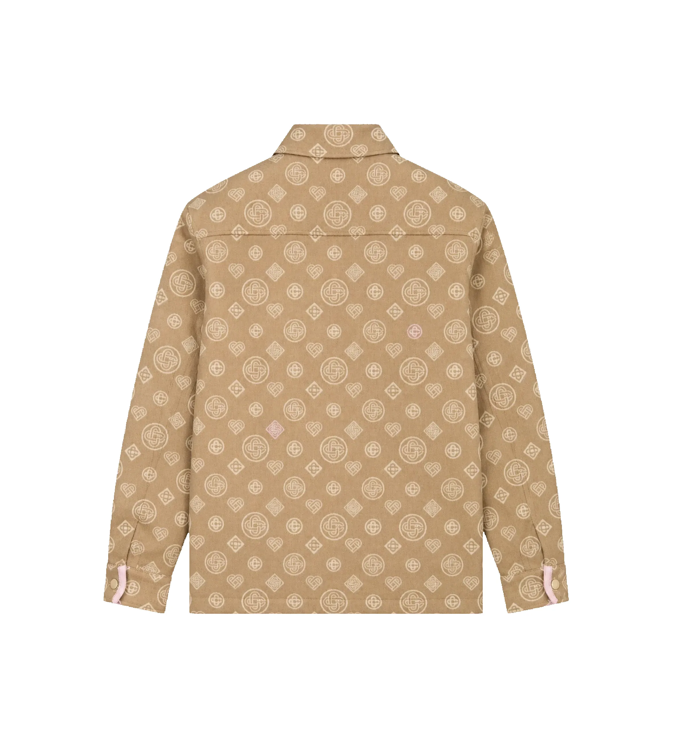 Monogram Wool Overshirt Beige sold by FOUR Amsterdam product image thumbnail 2