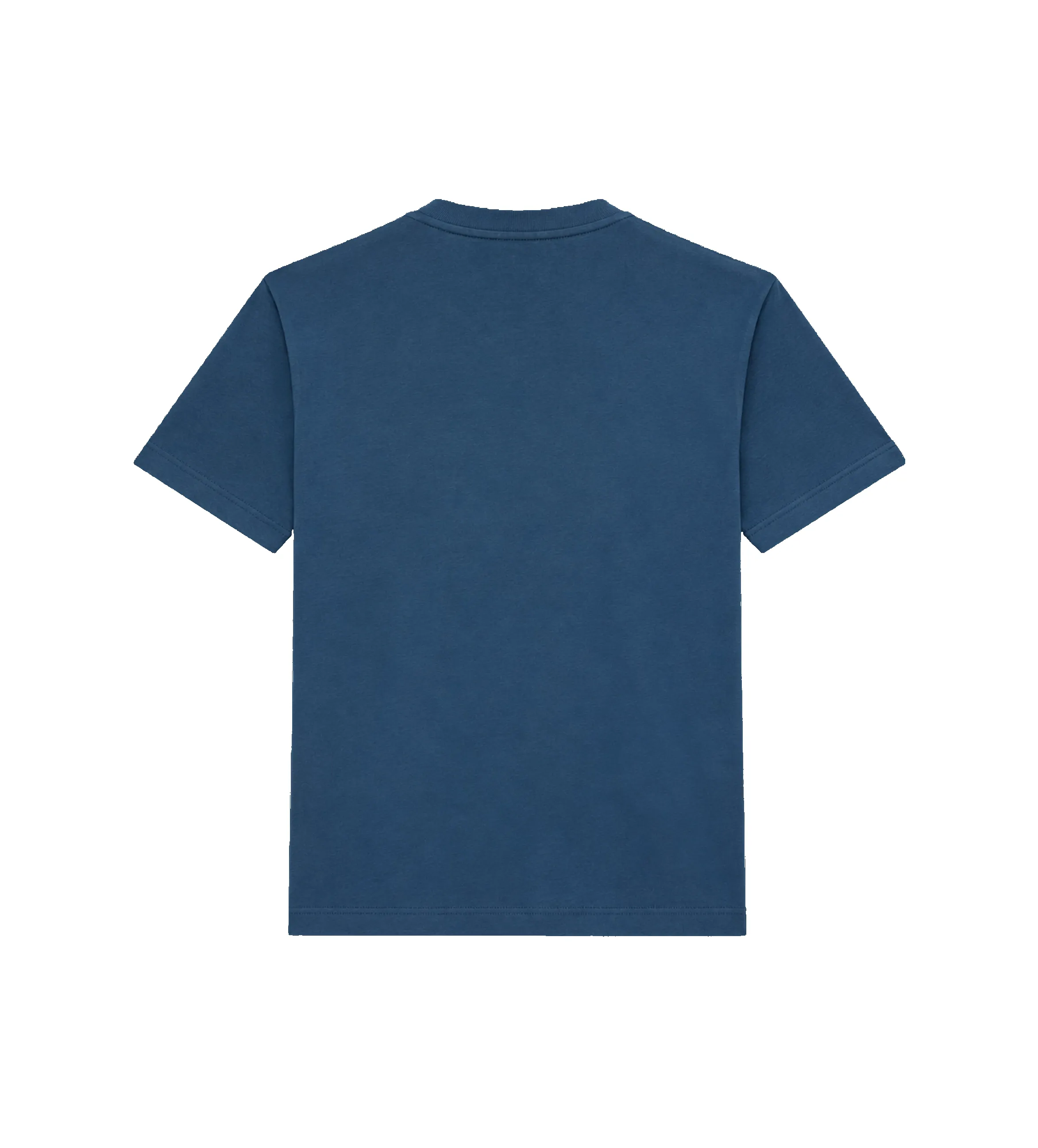 Logo Cotton T-Shirt Ink Blue sold by FOUR Amsterdam product image thumbnail 2