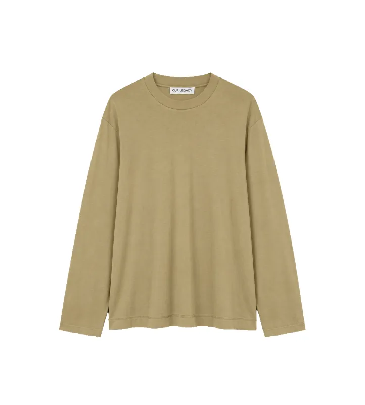 Box Longsleeve Dirty Beige Clean Jersey made by Our Legacy