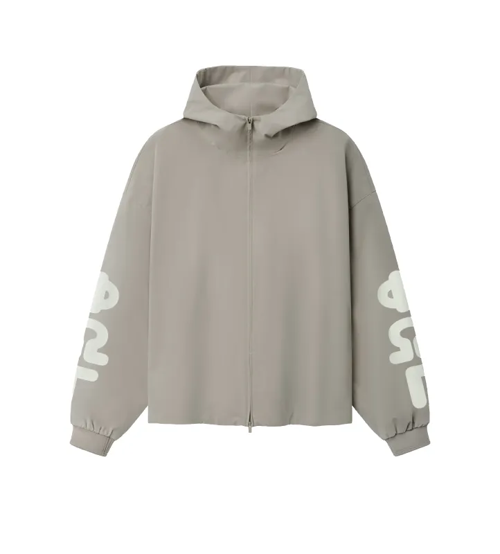 Full Zip Hooded Anorak Seal made by Essentials