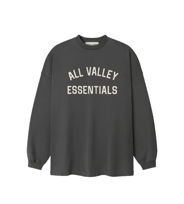 Merch Long Sleeve T-Shirt Iron Grey made by Essentials