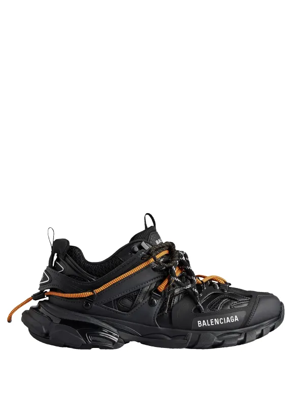 Track Trail Laces Sneakers Black / Orange made by Balenciaga