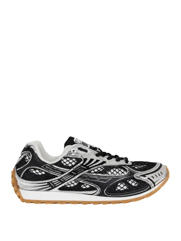 Orbit Sneaker Black / Silver made by Bottega Veneta
