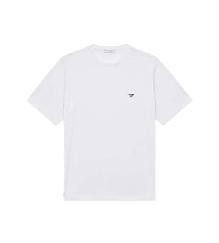 Cotton T-Shirt White made by Prada