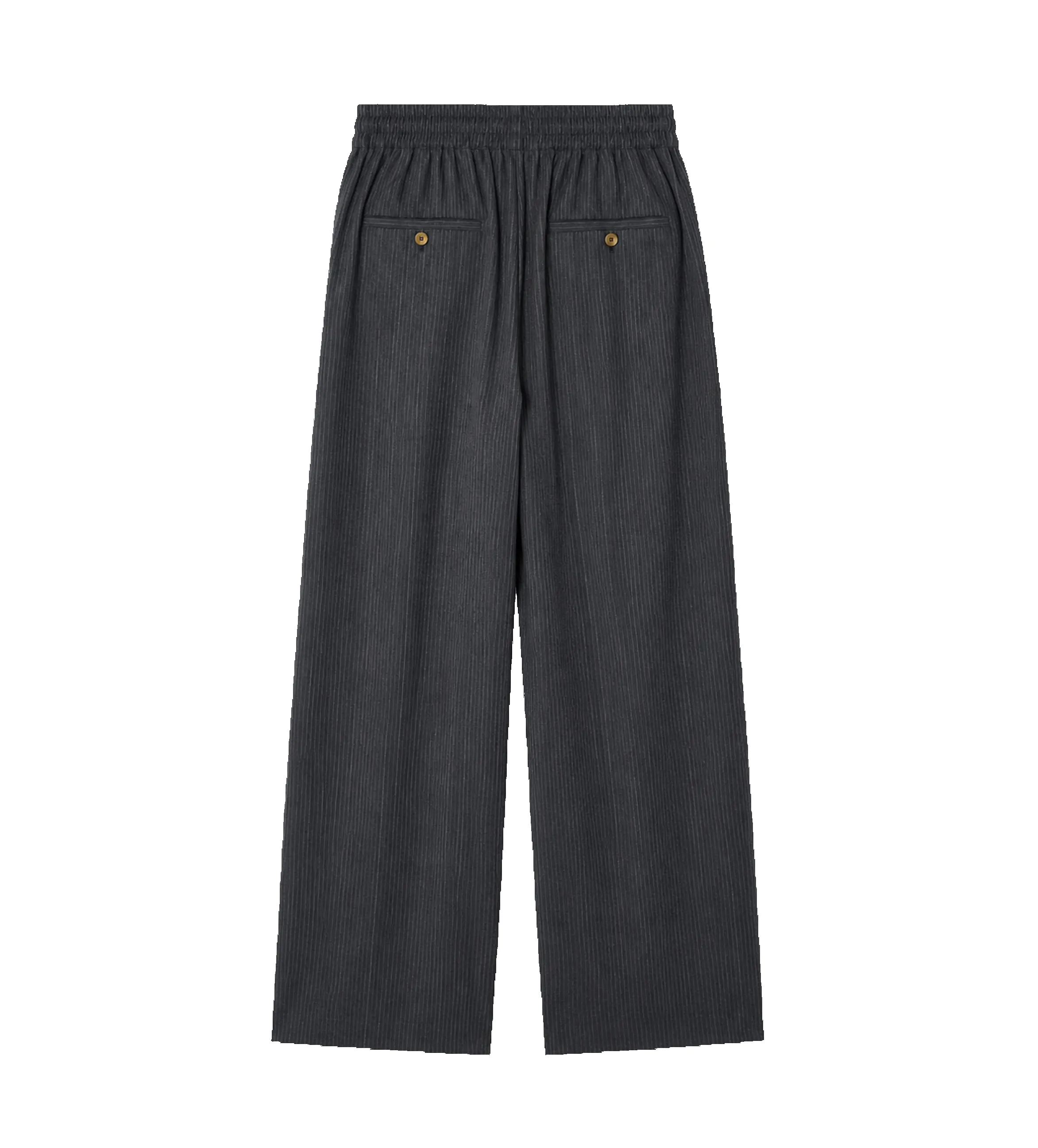 Elasticated Tailored Trousers Dark Grey sold by FOUR Amsterdam product image thumbnail 2