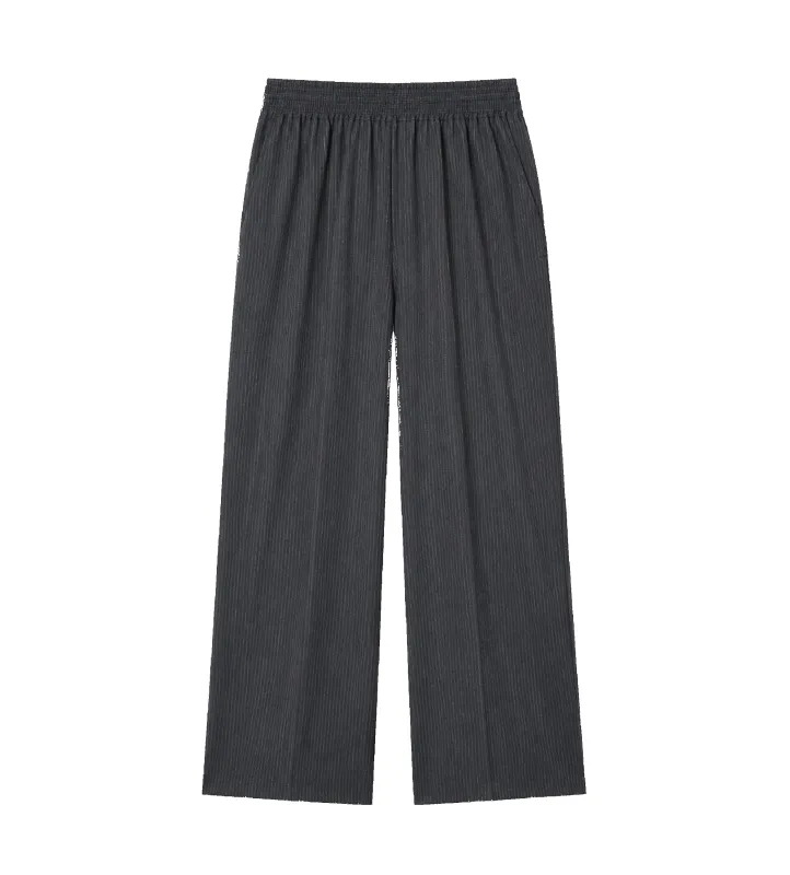 Elasticated Tailored Trousers Dark Grey made by Jacquemus
