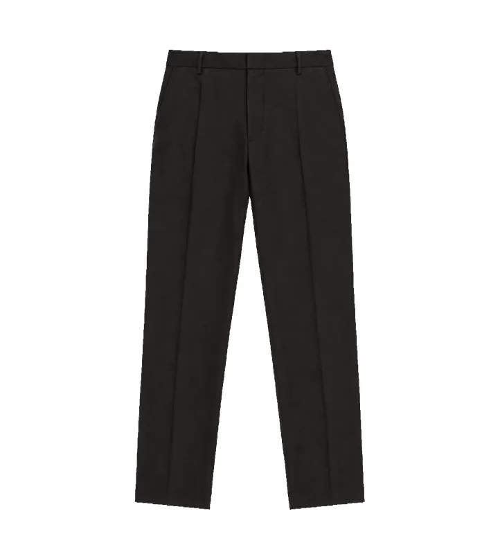 D-06 Wool Mohair Trousers Brown made by Jil Sander