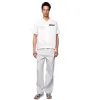 Cotton Silk Trousers Cloud sold by FOUR Amsterdam