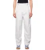 Cotton Silk Trousers Cloud sold by FOUR Amsterdam