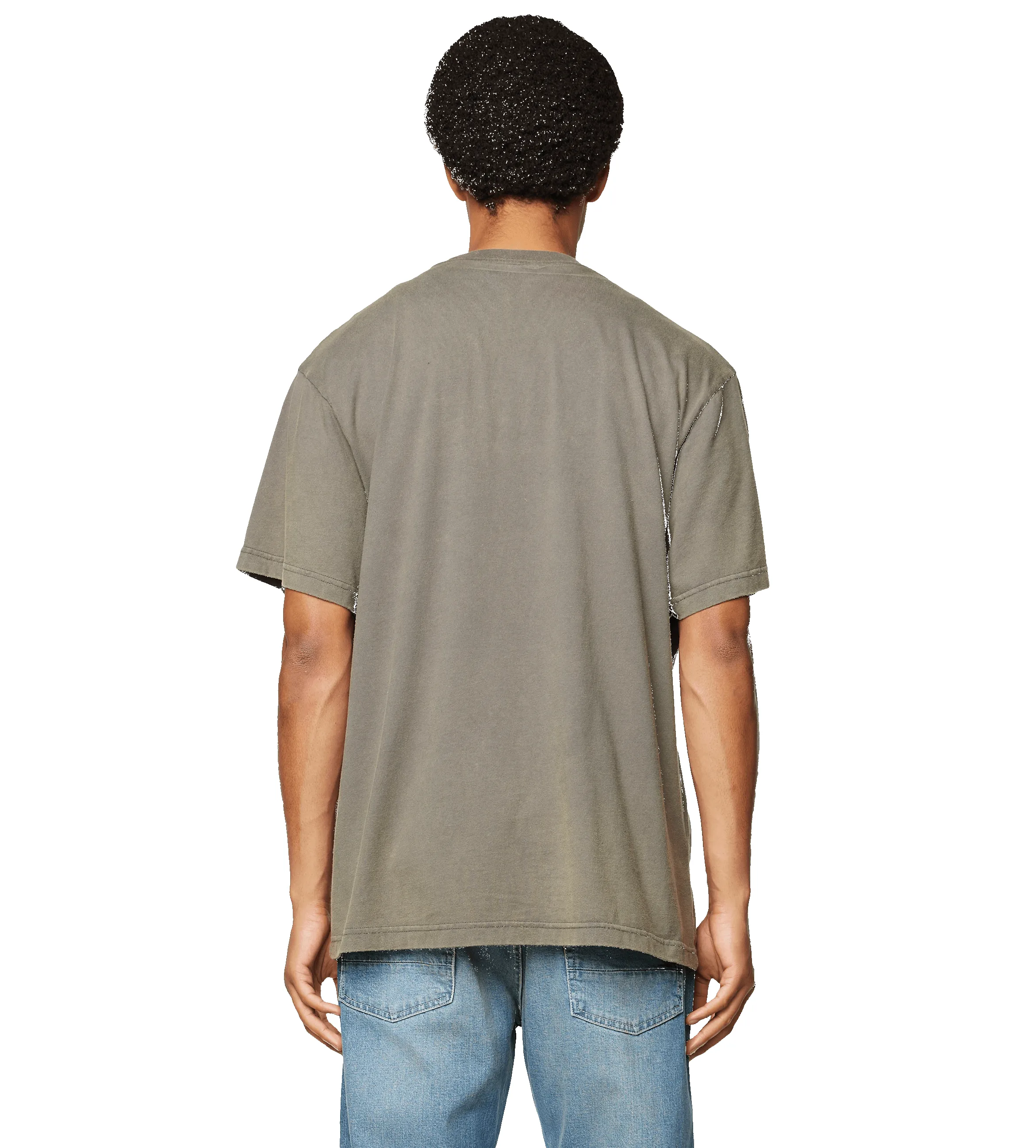 Washed T-shirt Green sold by FOUR Amsterdam product image thumbnail 3
