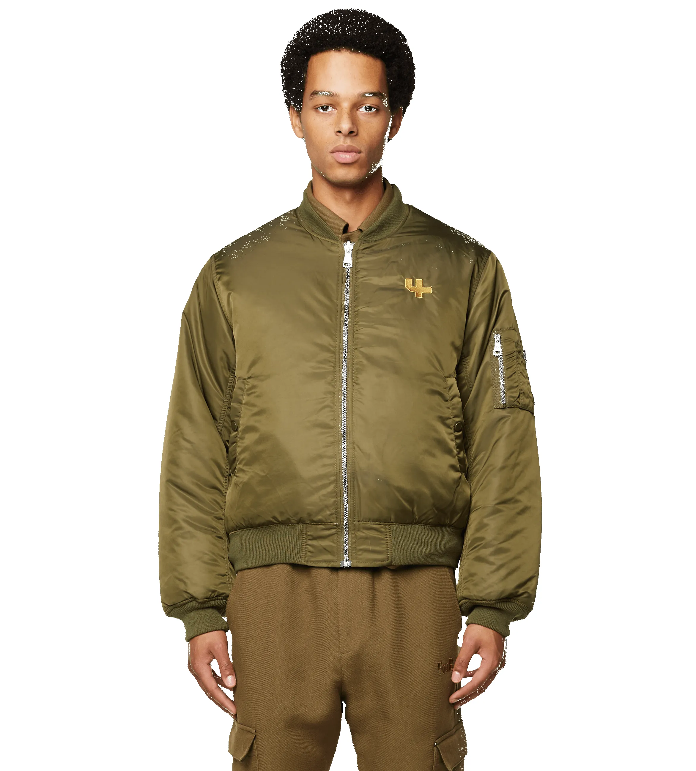 Reversible Bomber Jacket Green sold by FOUR Amsterdam